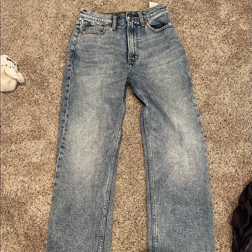 Abercrombie straight jeans